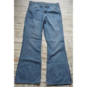 Old Navy Womens Blue‎ Denim Jeans Size 8 Sweetheart Flare Retro 80's